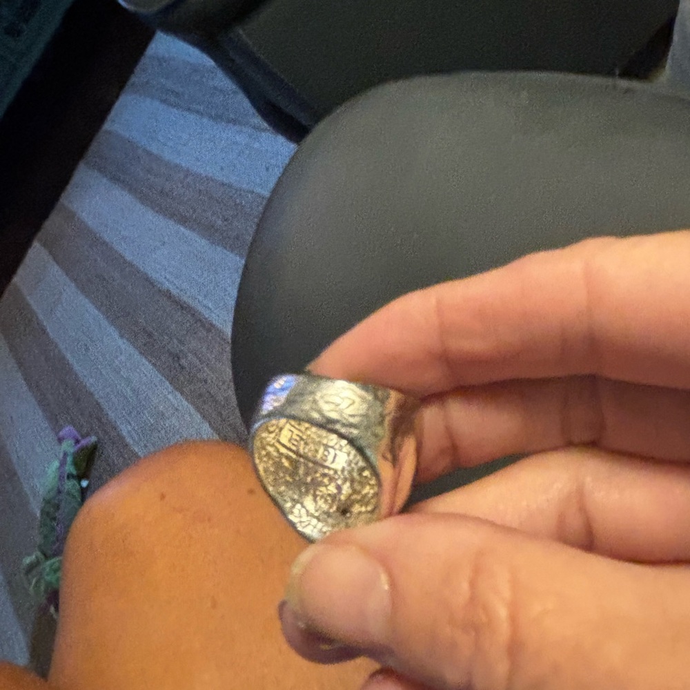 Sterling Silver Dome Statement Ring - image 2